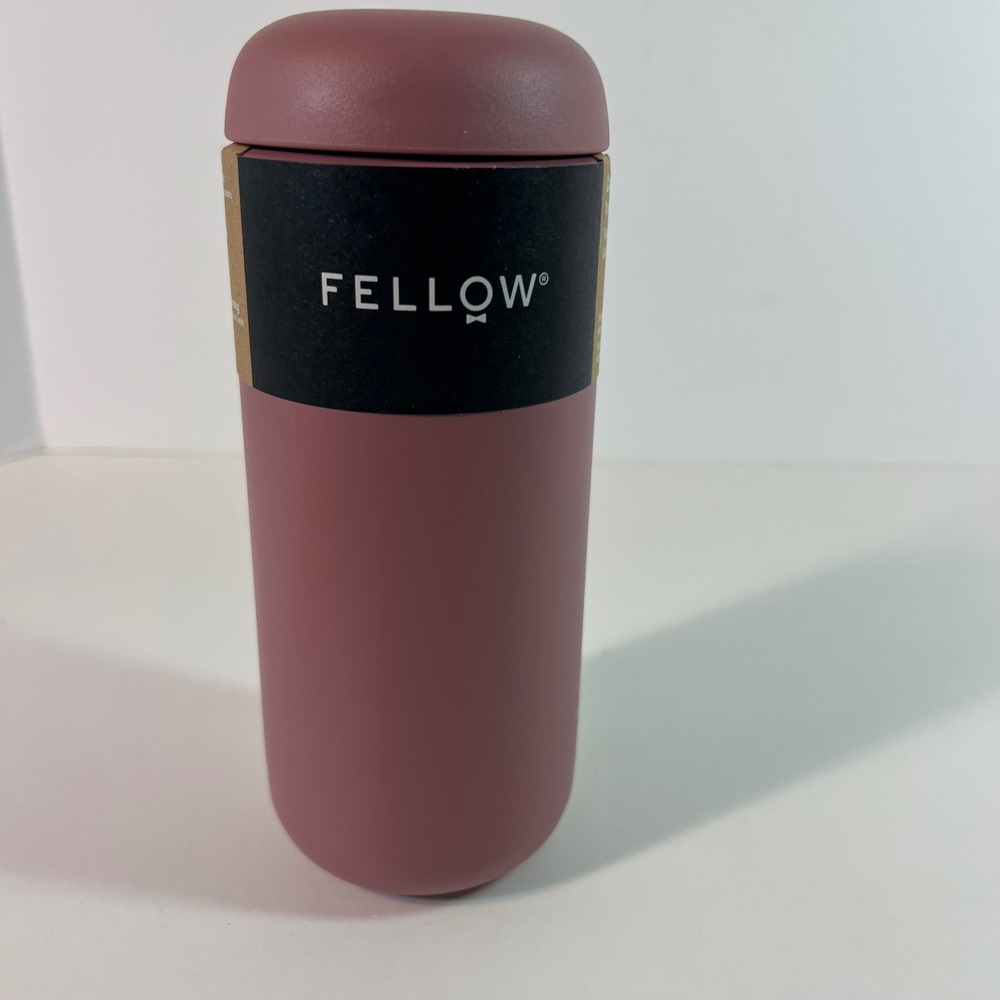 Fellow Carter Move Travel Mug Insulated Ceramic Coating Desert Rose 16oz NEW